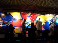 Cisco painting at Party