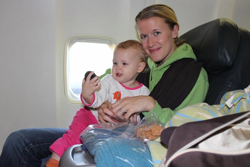 IMG_3972.jpg - Camille's 11th First Class United flight en route to Maui.  She had her 12th from Maui to SFO.