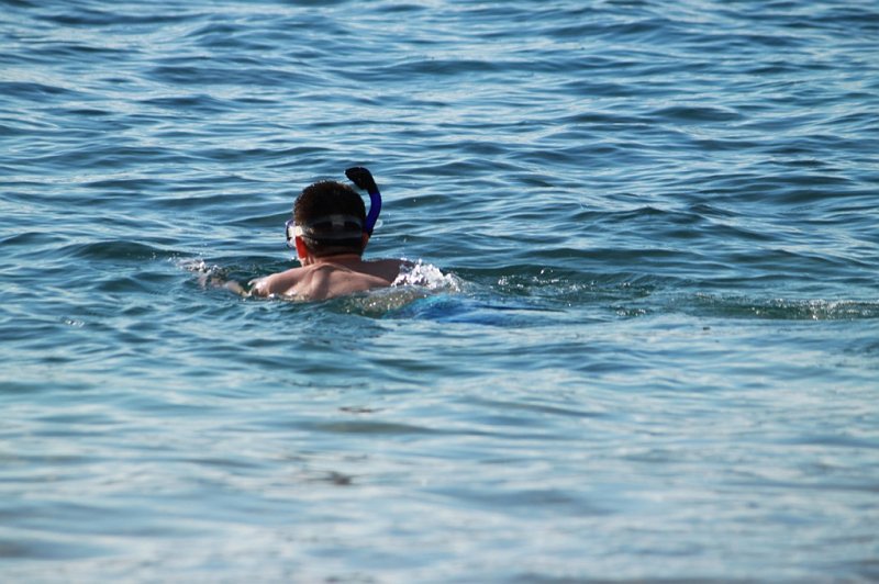 IMG_1585.JPG - Christian heading out for a snorkel