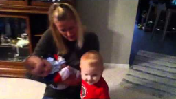 IMG_0129 - Camille and Cousin Reid Meet