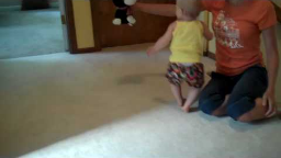 2010-08-01 VID00008 - Camille First Steps