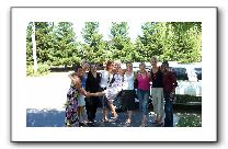 The ladies in waiting and the lady