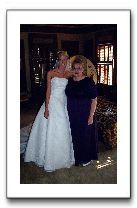 Tara and Mom in the mansion